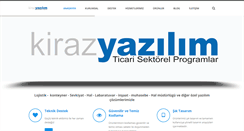 Desktop Screenshot of kirazyazilim.com